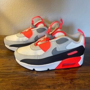 Nike Kids Air Max 90 - Grey and Orange